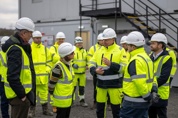 First Minister and Statkraft team