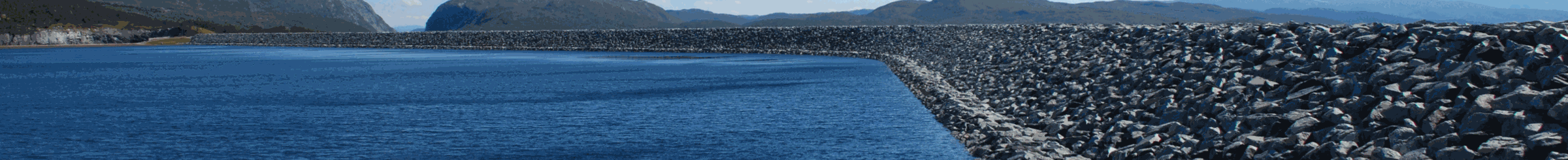 Dam and reservoir