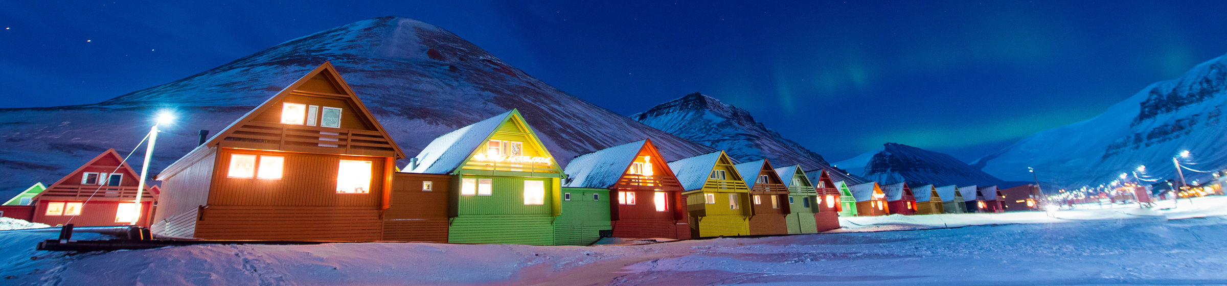 Hus på Svalbard