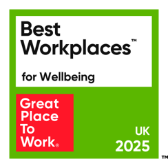 Best workplaces for wellbeing. Great place to work UK 2025